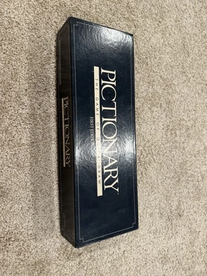 First Edition Pictionary Board Game Complete Quick Draw Vintage 1985 Original - Image 1 of 4