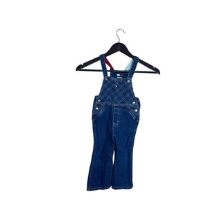 Vintage Tommy Hilfiger jeans girls toddler 3t Denim Overalls - Picture 1 of 2