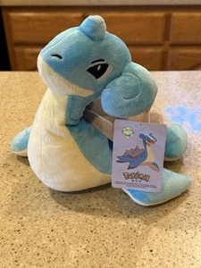 Pokemon Lapras Plush 8" Stuffed Animal Toy, Asia Exclusive - Picture 1 of 12