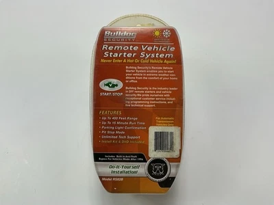 Sistema de arranque remoto para vehículo Bulldog Security RS82B alcance de 400 pies Foto 1 de 4