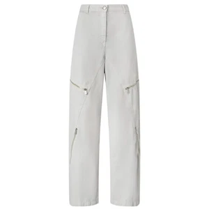 Pinko pantalone cargo grgio con cerniere - Imagen 1 de 1