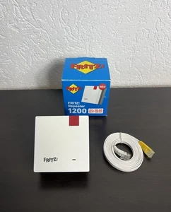 AVM FRITZ!WLAN Mesh Repeater 1200 | WLAN Verstärker | 20002854 | Sehr gut | - Afbeelding 1 van 11