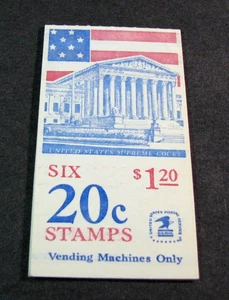 US Briefmarkenheftchen Scott# BK139 Supreme Court P#1 postfrisch 1982 H352 - Bild 1 von 1