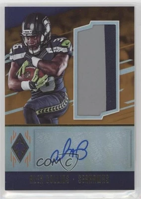 2016 Panini Phoenix RPS Orange /99 Alex Collins RPA Rookie Jumbo Patch Auto RC - Image 1 of 2