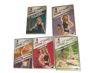 Ellen Croft's Supreme Pilates 5 DVDs  New - Image 1 of 4