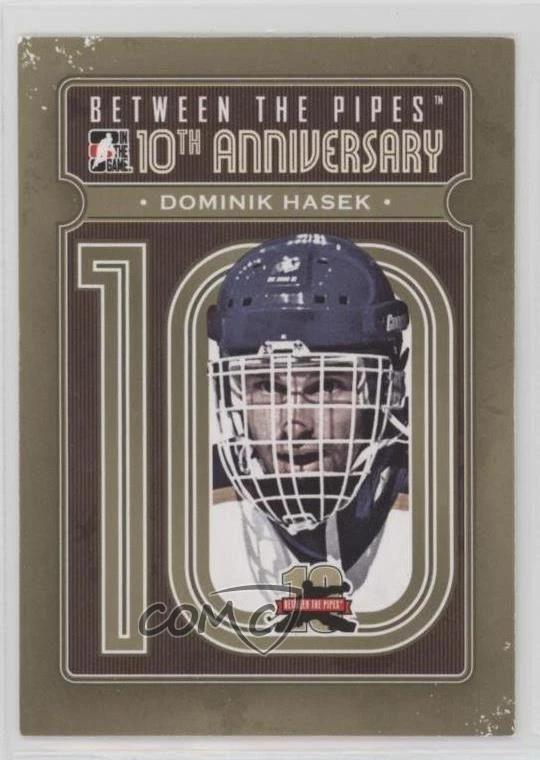 2011-12 ITG Between the Pipes 10th Anniversary Dominik Hasek #BTPA-33 HOF - Image 1 of 2