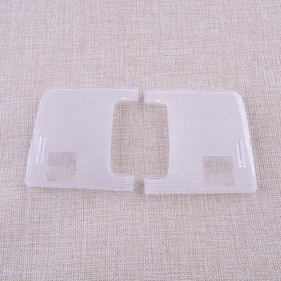 Tapa de cubierta de lámpara de lente de mapa de techo interior 2 piezas apta para Toyota RAV4 2006-2012 Foto 1 de 4