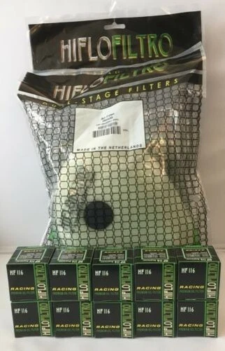 Kit Filtro Para HONDA CRF450R (2021 a 2022) 2x Filtro Aire / 10x Filtro Aceite Foto 1 de 4