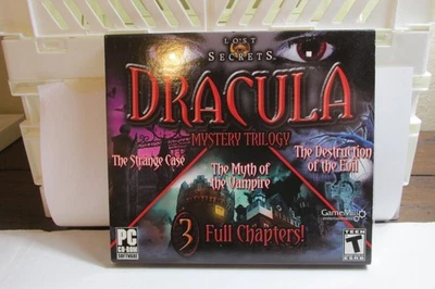 Lost Secrets: Dracula Mystery Trilogy (PC CD, 2011, GameMill) Free Shipping! - Image 1 of 2