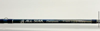 全明星铂金 P762S 6'-4 英寸石墨旋转杆 - 美国 - 全新 — 第 1/4 张图片