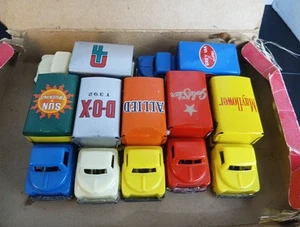 1960 - Juguete de fricción de estaño - Camiones en caja World Wide Van Line 7 - Imagen 1 de 9