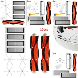 Kits de filtro de cepillo lateral principal paños de fregona para Roborock S6 S5 Max S60 S65 S5 S50/S55 - Imagen 1 de 76