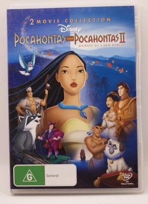 Pocahontas / Pocahontas II-Journey to a New World (DVD, 1995) R4 Free Postage - image 1 of 4