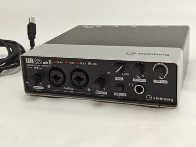 Steinberg UR22 MKII USB 2.0 Home Studio Audio Recording Interface - Image 1 of 4