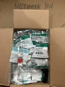 50/Caja Panduit CJ688TGRD Giga TX Cat6 Conector de red MINI-COM Rojo ¡Envío gratuito! - Imagen 1 de 5