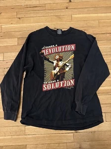 MOB MARLEY IT TAKES A REVOLUTION TO MAKE A SOLUTION T-Shirt Gr. XL Reggae ZION  - Bild 1 von 5