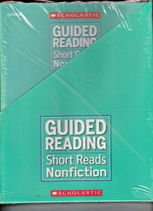 Scholastic Guided Reading Short Reads Nonfiction Level B - SEALED Teacher Set - Picture 1 of 2