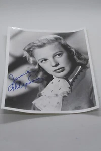 1934 attrice June Allyson autografo firmato 8x10 fotografia - Foto 1 di 3