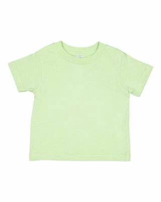 Toddler Kids Unisex Basic Cotton Jersey Tee Plain Blank Crew Neck T-Shirt 3301T - Image 1 of 2