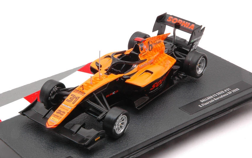 Modellino auto scala 1:43 Ixo DALLARA G319 HP TUNERS FORMEL 3 GP BARCELONA 2020 - Immagine 1 di 1