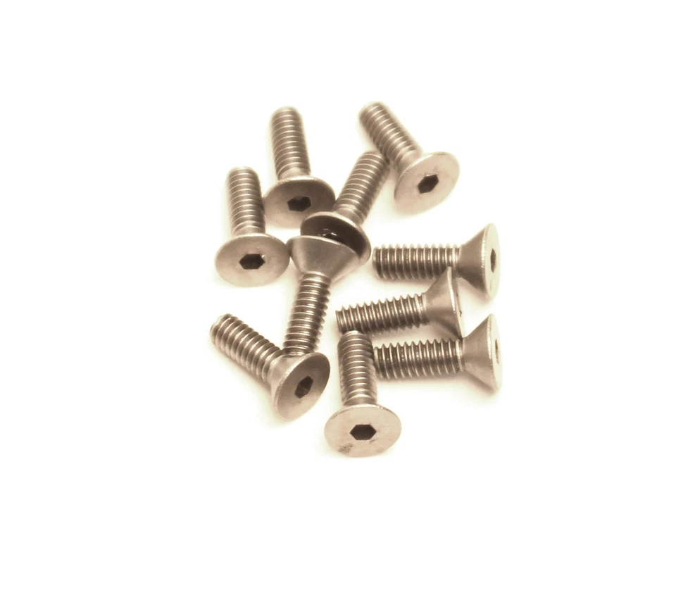 RACERS EDGE RCE30651 5-40X7/16 SS FLT HEAD SCREW - Image 1 of 1