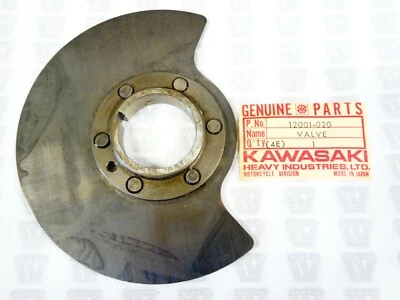 Kawasaki новый из старых запасов 12001-020 вращающийся клапан диск F5 F8 F81M большой гудок бизон - Изображение 1 из 3