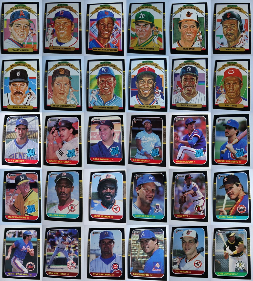 1987 Donruss Baseball Cards Complete Your Set You U Pick From List 1-220 - Image 1 of 1