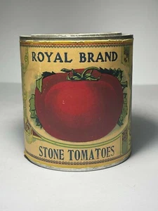 Vintage Royal Brand Stone Tomatoes 2lb Tin - Picture 1 of 6