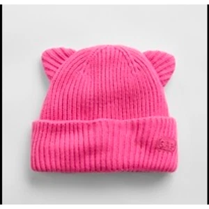Gap - Toddler Cat ear Hat / STANDOUT Pink / NWOT - Picture 1 of 2