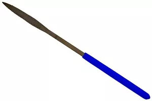 Michihamono Skew Wood Carving Rasp File 8x3mm Diameter 190mm Length 40mm Blade - Picture 1 of 6