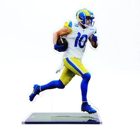 Cooper Kupp Figure - #10 of Los Angeles Rams Runs to Score a 75-Yard Touchdown Cover