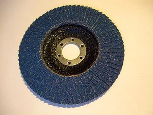 Dischi a Ventaglio 115mm 10 Pezzi Acciaio Inox, INOX, VA Acciaio Metallo Legno - Foto 1 di 1