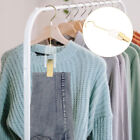  2 Pcs Mantelnadel Acryl Jeans-Kleiderbügel Kleiderschrank Hosenbügel