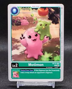 Motimon BT15-004 - Exceed Apocalypse (BT15) U Regular Digimon - Picture 1 of 2