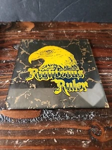 Vintage Righteous Ruler Eagle Carnival Glass Art Harley Davidson Style - Picture 1 of 17