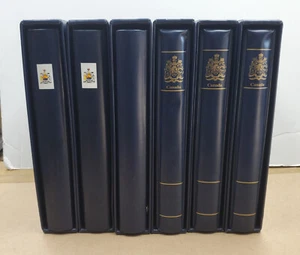 Satz von 6 Kanada 1964-2012 SICHEREN Alben in Schubern, ss - Einzelhandel über 2.000 $! - Bild 1 von 20