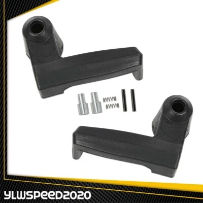 Apto para Ford Bronc F-150 F-250 1980-98 2 piezas manijas de ventana de ventilación cerraduras izquierda y derecha Foto 1 de 4