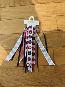 Gymboree School apple line ribbon pony tail  girls pony - Picture 1 of 2