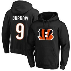 Sudadera con Capucha Joe Burrow Bengals Juvenil Adulto Tallas YS-3X - Imagen 1 de 3