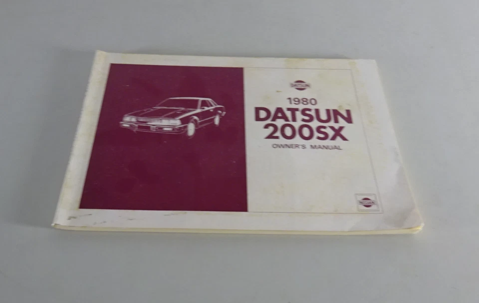 Manuale Di Istruzioni Nissan / Datsun 200 SX / Silvia S10 Anno 1980 - Immagine 1 di 1