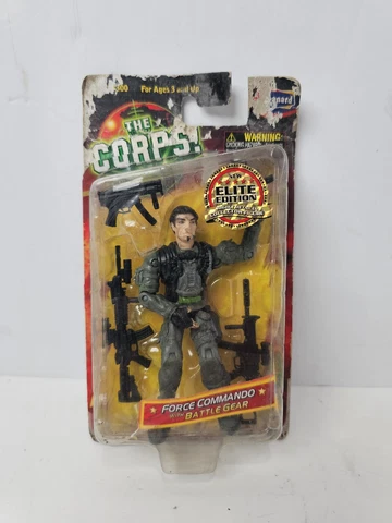 New Lanard Toys Recoil The Corps Force Commando w Battle Gear ELITE EDITION Cover