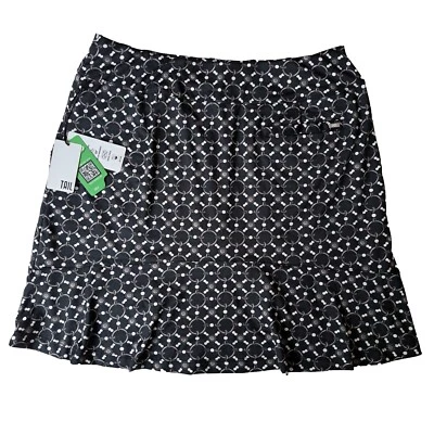 Saia curta conforto cauda nova com etiquetas pickleball golfe tênis atlético proteção UV P - Imagem 1 de 4