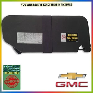 1995-2005 GMC Jimmy Chevy Blazer S10 Driver Sun Visor GRAY LEFT DRIVER SIDE - Picture 1 of 6