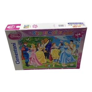 Rompecabezas Clementoni Disney Princesa 104 Piezas Super Color Usado Completo - Imagen 1 de 10