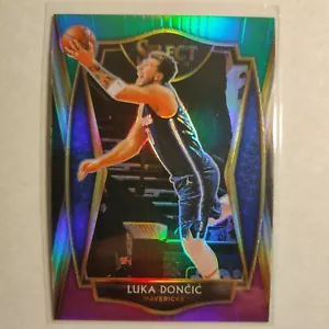 2020-21 Select Luka Doncic #150 Green White Purple Prizm Premier Level SP Mavs - Picture 1 of 5