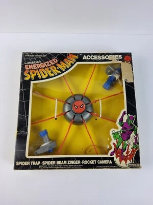 De colección 1978 Remco The Amazing Energized Spiderman Accesorios Marvel Juguete NUEVO Foto 1 de 4