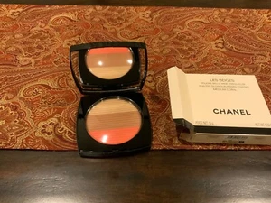 CHANEL LES BEIGES Healthy Glow Sun-Kissed Powder MEDIUM CORAL , BNIB,HTF - Picture 1 of 4