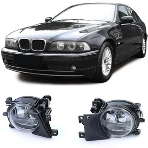 Klarglas Nebelscheinwerfer H8 Paar passend für BMW 5er E39 Limo Touring 00-04 - Picture 1 of 8