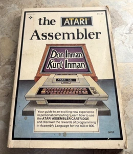 The Atari Assembler by Don & Kurt Inman 1981, Assembly 400/800 -FREE SHIP- - Imagen 1 de 4