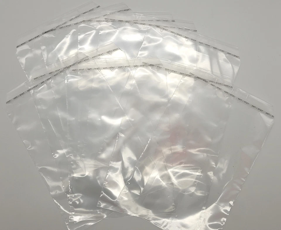 Adhäsionsverschlußbeutel Beutel Folienbeutel Flachbeutel LDPE selbstklebend - Bild 1 von 1